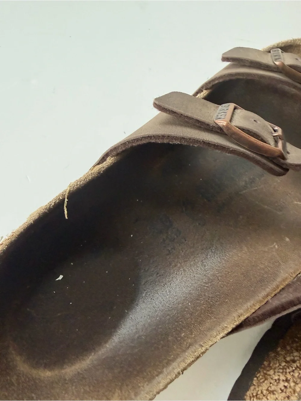 BIRKENSTOCK Mayari Birko-Flor Vegan Mocha Toe Sandals Size EU 40 Women’s US 9.5
